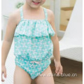 Girl's knitted summer bath suit